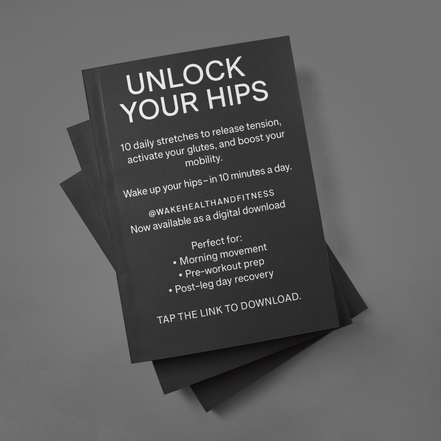 Unlock Your Hips
A Daily Stretch Guide by Wake Health & Fitness